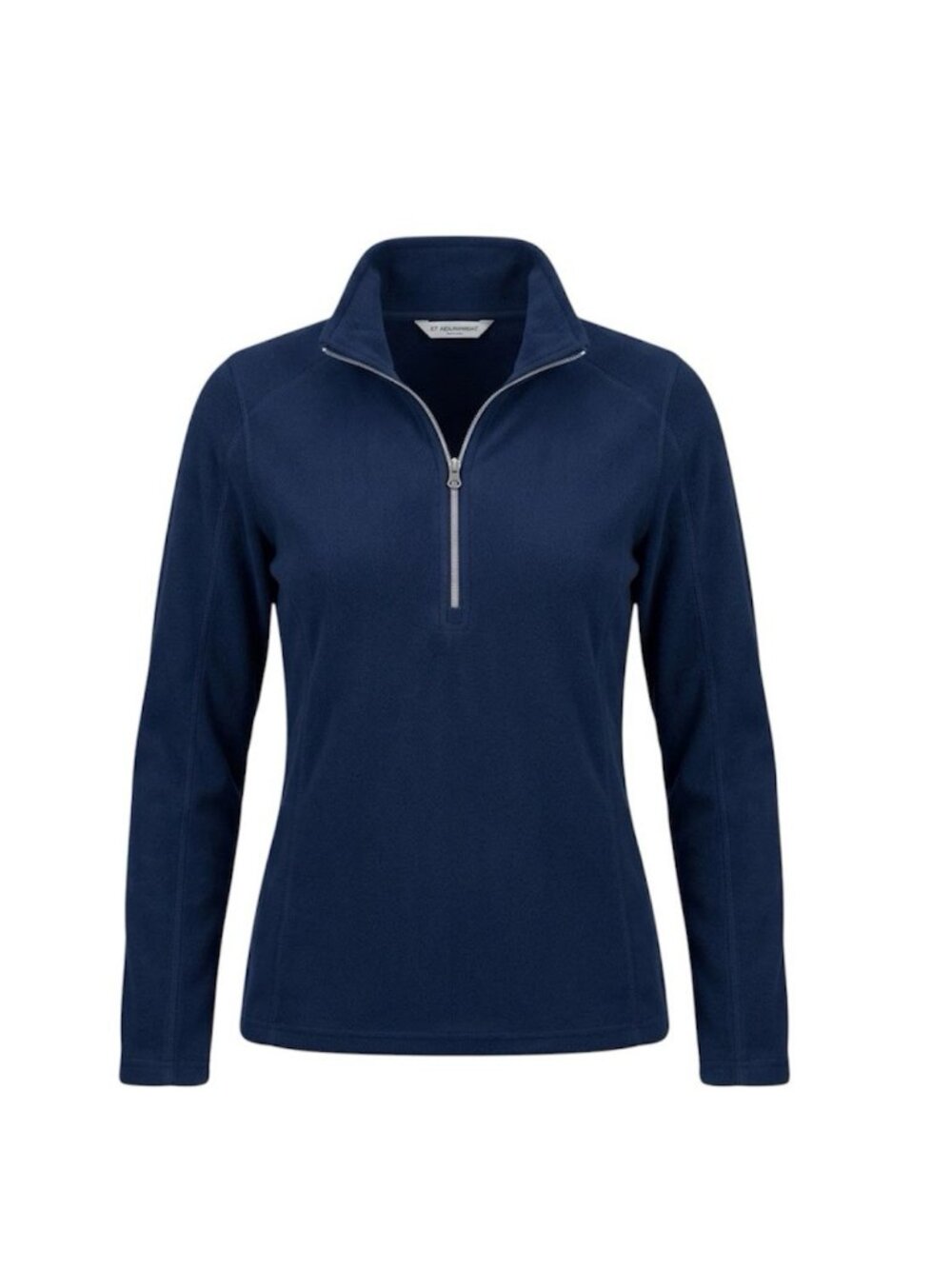 Port Authority L224 Women's Small S Microfleece 1/2 Zip Pullover True Navy Blue